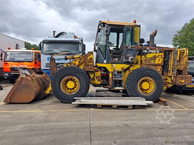 Loader Hyundai HL740-9 * For Parts * Engine No Starting * Cumm...