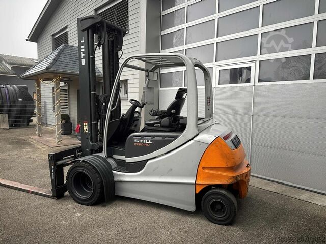 Elektro 4 Rad-Stapler Still RX 60-40 - TRIPLEX 6,5 m