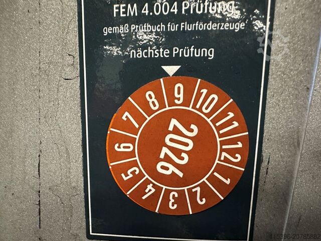 Elektro 4 Rad-Stapler Still RX 60-40 - TRIPLEX 6,5 m