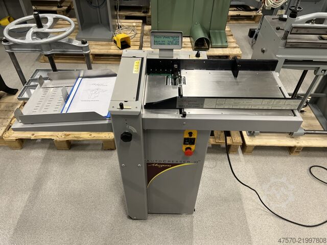 Grooving and perforating machine Automatic creaser Morgana Autocreaser 33