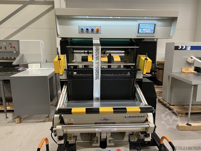 Hot Foil Stamping Machine, die cutter TYMC-800 Honeycomb Hot Foil Stamping Machine