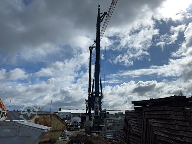 Drill Delmag SR 25 BT / RH 18 on Sennebogen with ABI MDBA 3500 Soil Improvement Rig