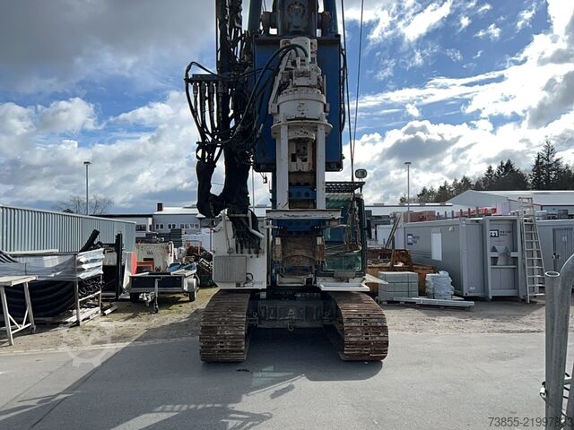 Drill Delmag SR 25 BT / RH 18 on Sennebogen with ABI MDBA 3500 Soil Improvement Rig