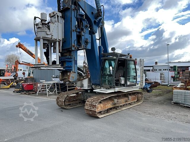 Drill Delmag SR 25 BT / RH 18 on Sennebogen with ABI MDBA 3500 Soil Improvement Rig