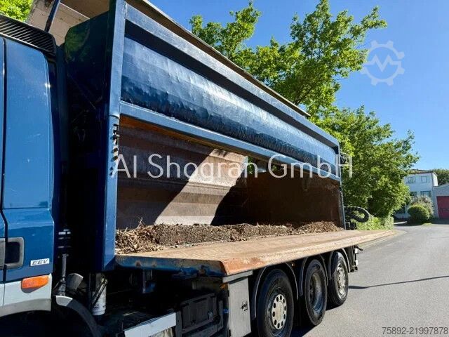 Tipper with crane DAF CF 85.410 Kipper + Kran Epsilon Q150/Eu5EEV