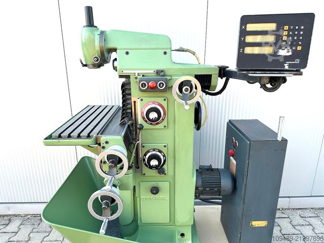 Milling machine/Deckel FP1 - 3-axis digital readout DECKEL FP 1 - 3 Achs Heidenhain Digital