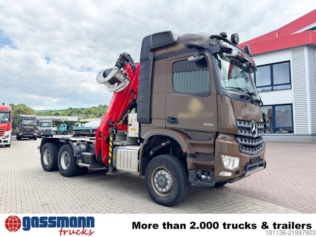 Standard tractor unit Mercedes-Benz Arocs 3351 LS 6x6, Grounder, MirrorCam, Navi,