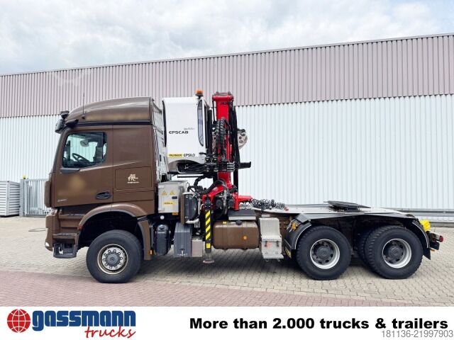 Standard tractor unit Mercedes-Benz Arocs 3351 LS 6x6, Grounder, MirrorCam, Navi,