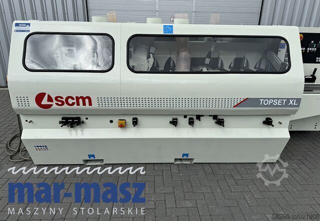 Vierseiten-Nasshobel SCM TOPSET XL na 6 głowic