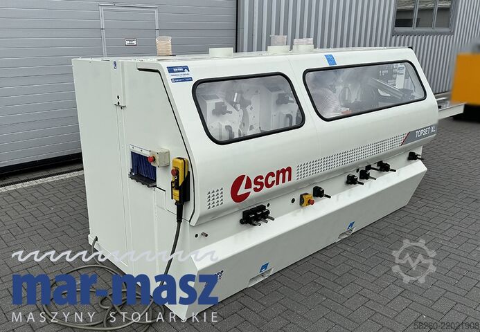 Vierseiten-Nasshobel SCM TOPSET XL na 6 głowic
