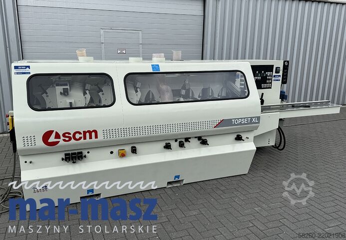 Vierseiten-Nasshobel SCM TOPSET XL na 6 głowic