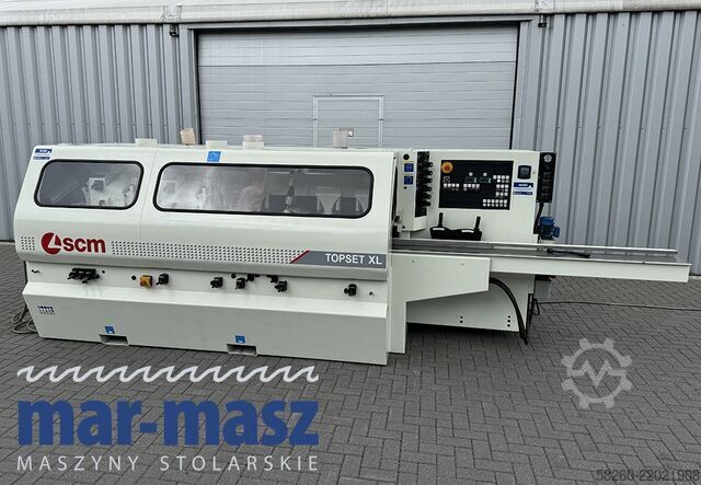 Vierseiten-Nasshobel SCM TOPSET XL na 6 głowic