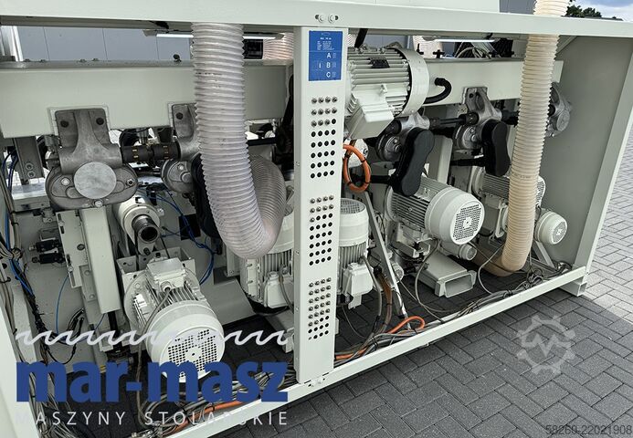 Vierseiten-Nasshobel SCM TOPSET XL na 6 głowic