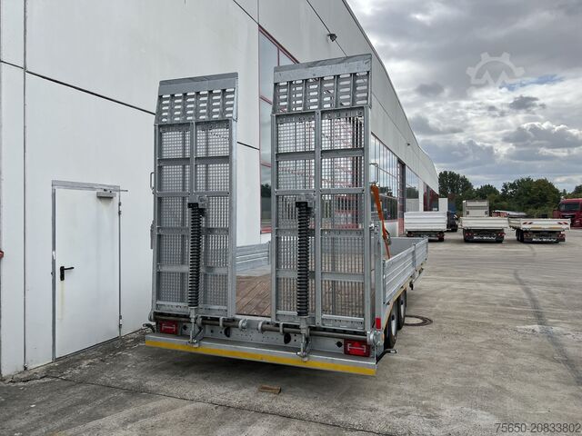 Tieflader Anhänger Möslein TT11 BR  Neuer Tandemtieflader, breit Rampen