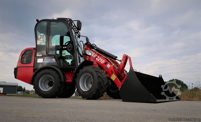 Wheel loader, yard loader, loader, articulated loader H&R Lader 2210-S25