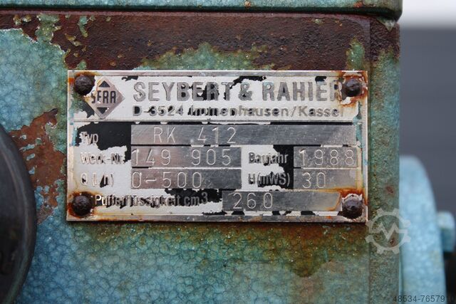Säurepumpe Seibert & Rahier RK 412