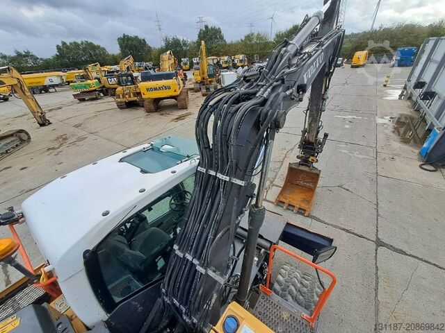 Wheel excavator Volvo EWR150E+Engcon Rototilt