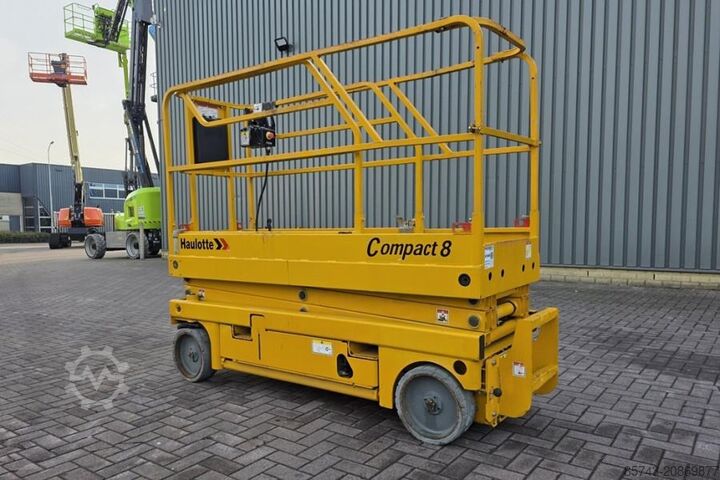 Scissor lift Haulotte Compact 8 Electric, 8.2m Working Height, 350kg Cap