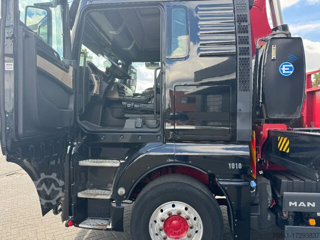 Crane truck MAN TGX 35.640 8x4-4 BL EFFER 395/8S