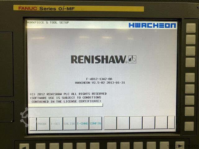 Vertical machining center HWACHEON VESTA-1050B with BT50 main spindle