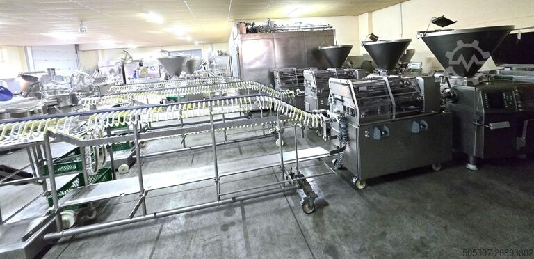 Fleischverarbeitungsmaschine VEMAG HP 10 E +LPG 209+AH 212