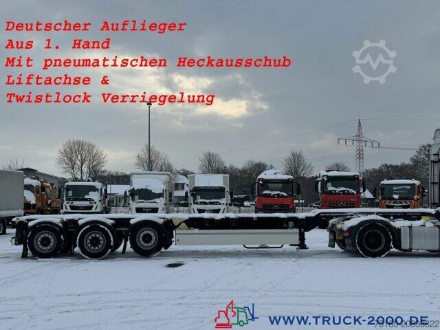 Auflieger-Wechselfahrgestell Krone Krone SD BDF 2x20/40/45 Liftachse Heckausschub