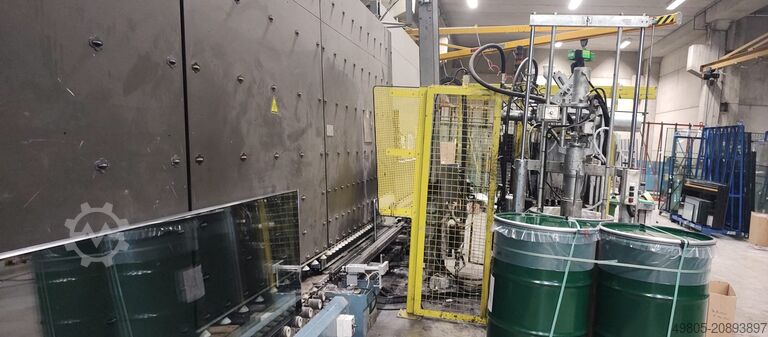 Insulating glass making machine LISEC VL-1N/20 SEALING ROBOT