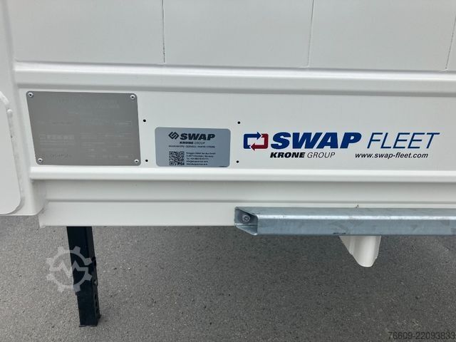 Swap body trailer KRONE Wechselbrücke Jumbo Koffer