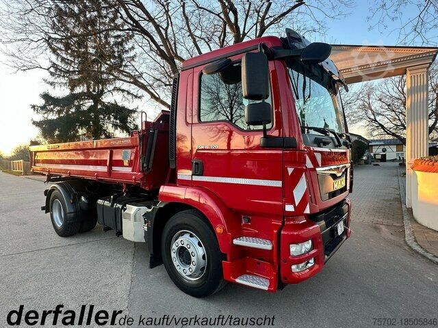 Van MAN TGM 18320 Meiller Dreiseitenkipper