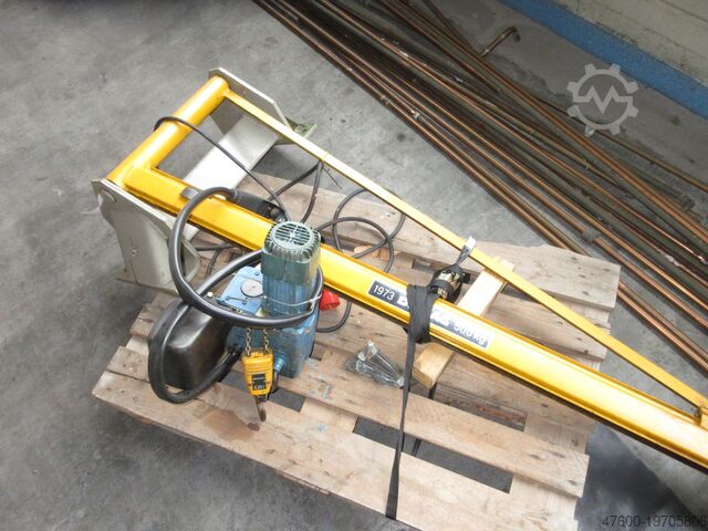 Slewing crane, wall-mounted slewing crane, crane Demag KBK Kran Drehkran Hallenkran 2m Demag KBK2 250 Kg + DK Kettenzug 400V