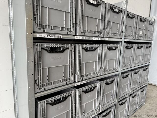 2,000 x 610 mm / 4 levels / 2.65 linear meters. Dexion HI280 Kistenregal Kommissionierregal Regal