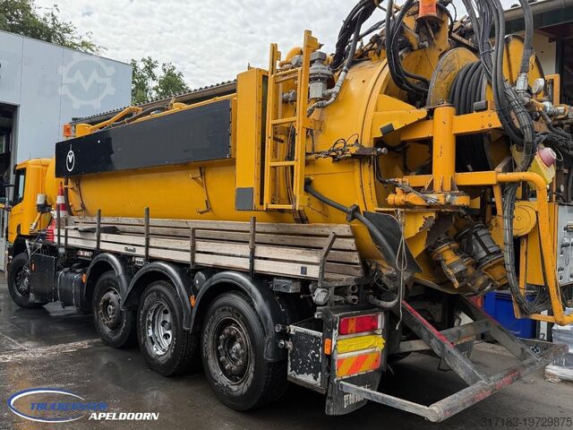 Vacuum truck Scania P114GB8X2/4 NA 340 Tussenbak ontbreekt