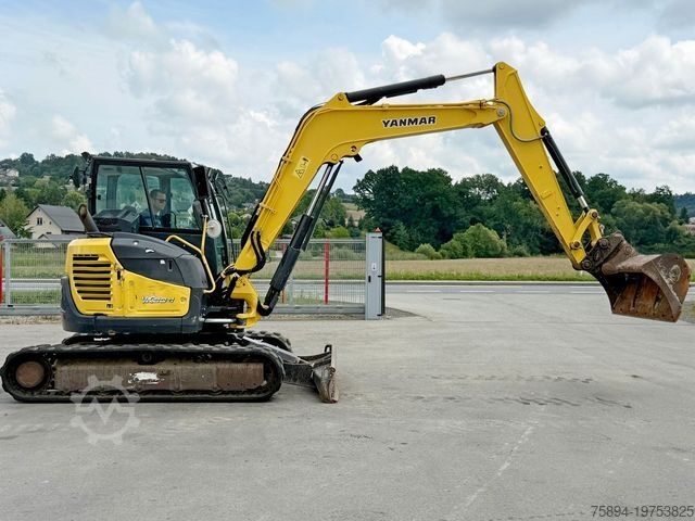 Straßenwalze YANMAR VIO80 - 1A * Raupenbagger * TOPZUSTAND