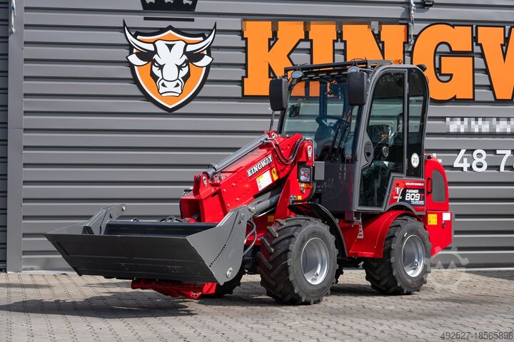 Radlader Kingway Radlader FARMER 809T Kubota Hoflader Tel
