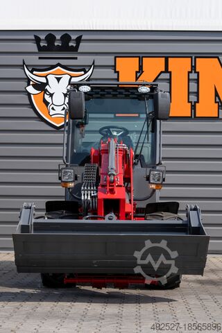 Radlader Kingway Radlader FARMER 809T Kubota Hoflader Tel