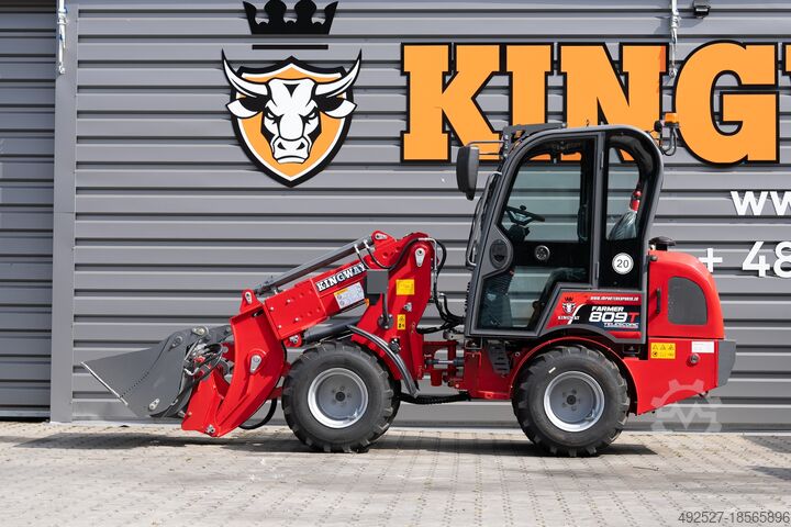Radlader Kingway Radlader FARMER 809T Kubota Hoflader Tel