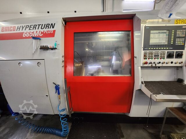CNC turning and milling center EMCO Hyperturn 665MC