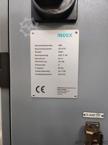 CNC turning and milling center INDEX ABC 42