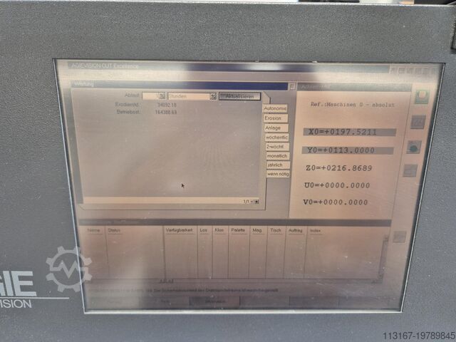 Drahterodiermaschine AGIE EXCELLENCE 2F