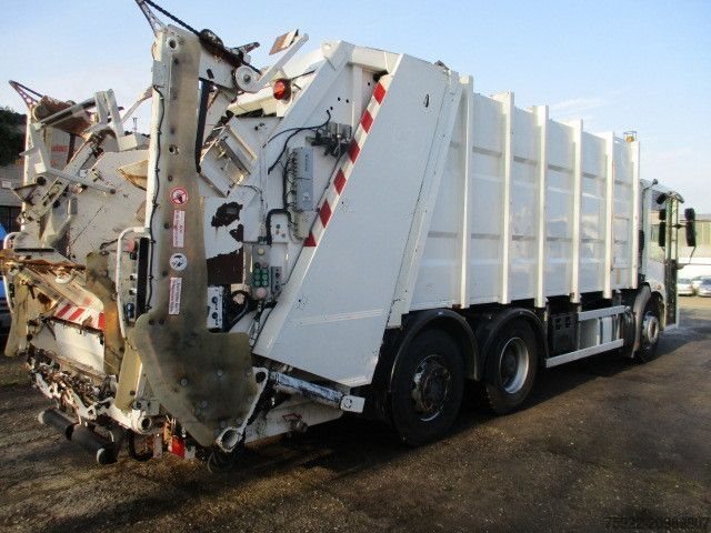 Garbage truck MERCEDES-BENZ 2633 Econic Zöller mit U5 Umleerschüttung