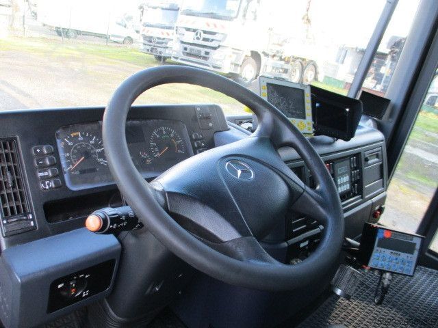 Garbage truck MERCEDES-BENZ 2633 Econic Zöller mit U5 Umleerschüttung