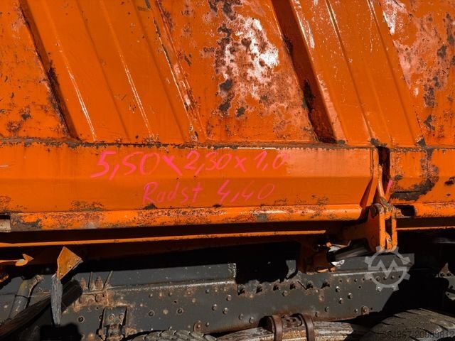 Three-sided tipper truck MERCEDES-BENZ 4143 Actros MP1 3-Seiten-Kipper Bordmatic 8x6