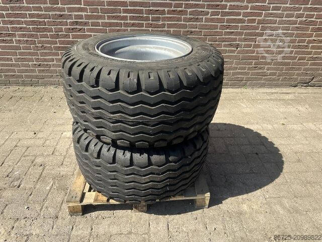 Wheel with tyre  2 Banden 15/55/17  18 PLY - Nieuw