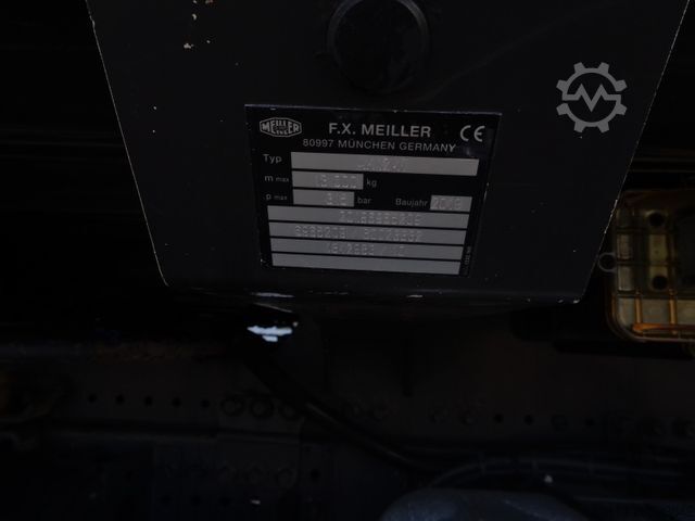 Skip truck MERCEDES-BENZ Actros 1848 L Meiller AK12MT Retarder