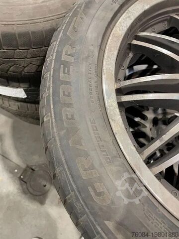Wheels with tire set General Tire Dotz velgen met General Tire Grabber banden 255...