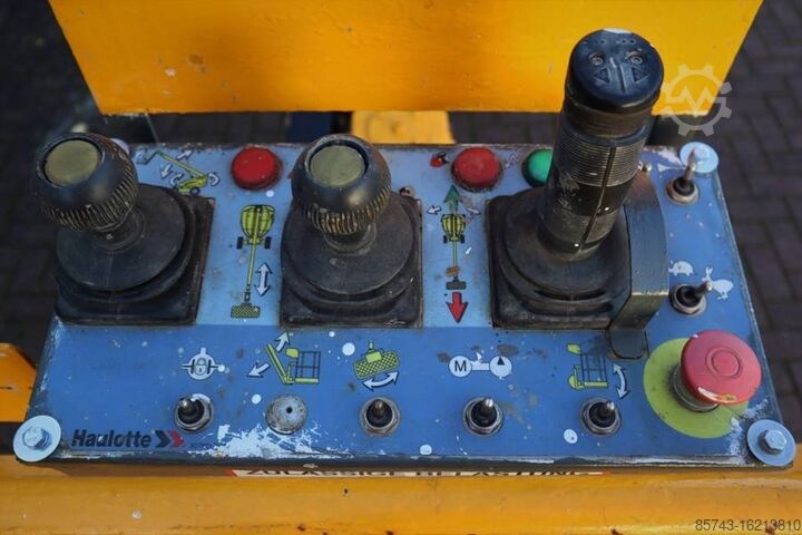 Telescopic boom lift Haulotte H14TX Diesel, 4x4 Drive, 14m Working Height, 10.7m