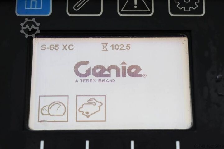 Teleskopbühne Genie S65XC Valid inspection, *Guarantee! Diesel, 4x4 Dr