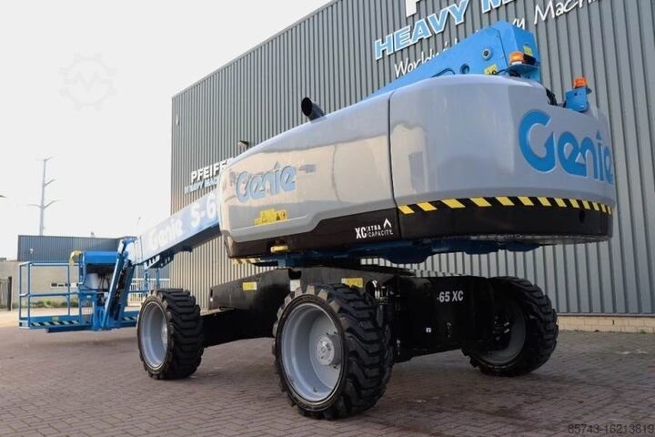 Teleskopbühne Genie S65XC Valid inspection, *Guarantee! Diesel, 4x4 Dr