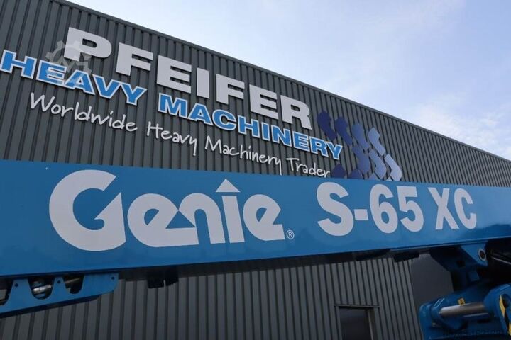 Teleskopbühne Genie S65XC Valid inspection, *Guarantee! Diesel, 4x4 Dr