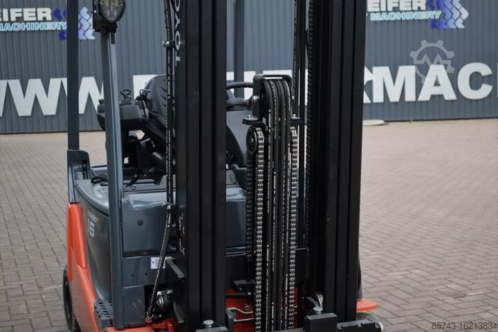 Forklift Toyota 8FBM16T Valid inspection, *Guarantee! Electric, 55